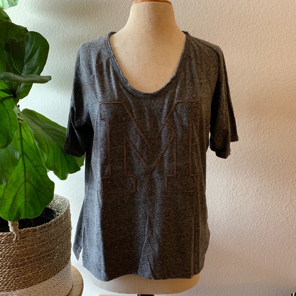 Women’s “M” Letter Tee - Size M